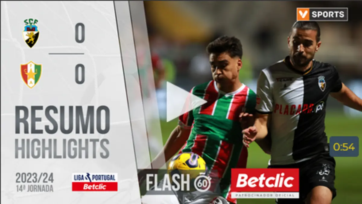 Imagem de contexto do artigo O melhor do Farense-Estrela da Amadora para ver num minuto