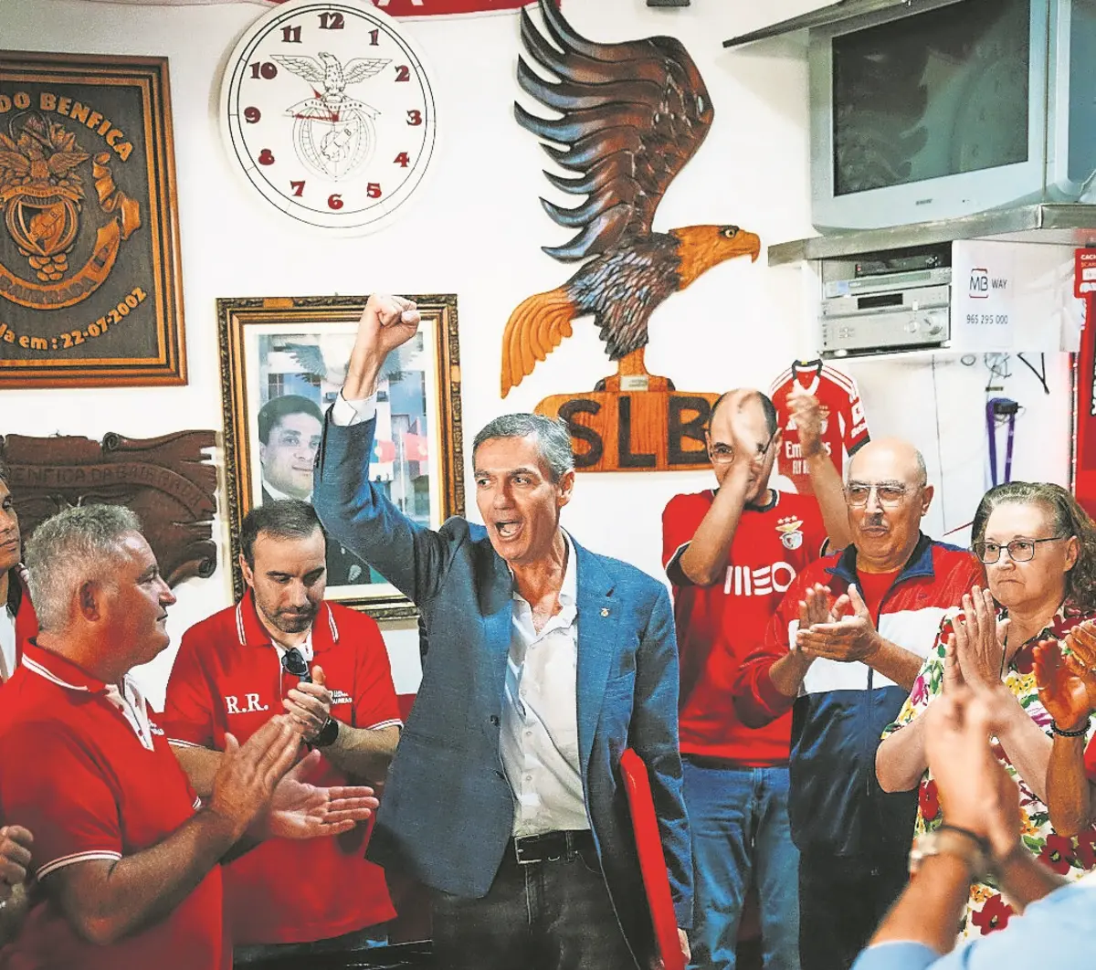 Noronha Lopes sentiu apoio dos adeptos em várias Casas do Benfica