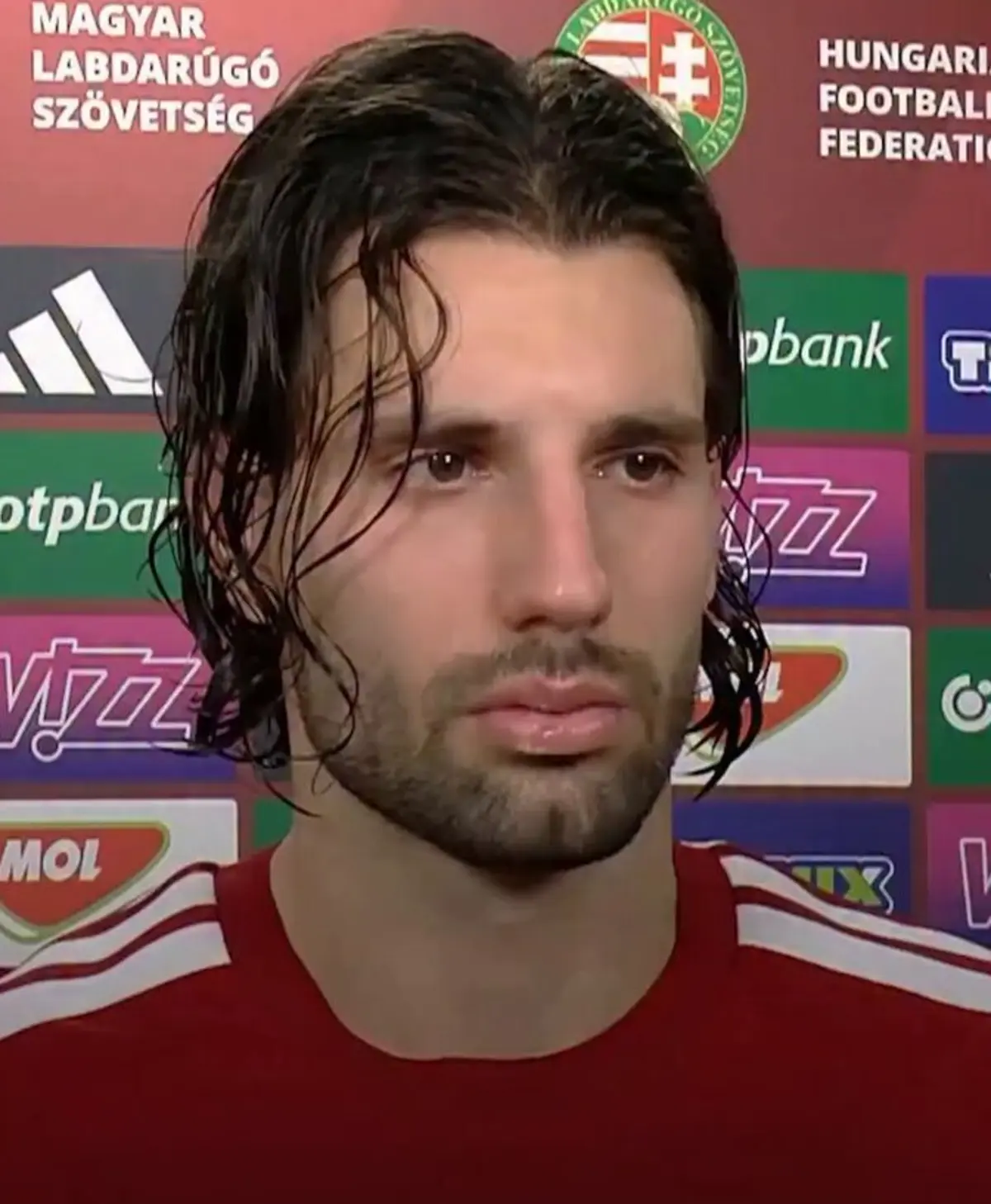 Imagem de contexto do artigo Um desolado Szoboszlai e uma flash interview de pouquíssimas palavras: veja o vídeo