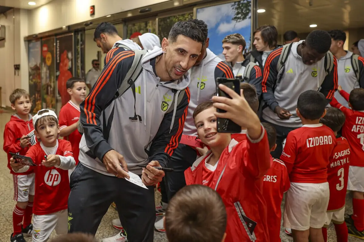 Di María (Créditos das fotos: SL Benfica)