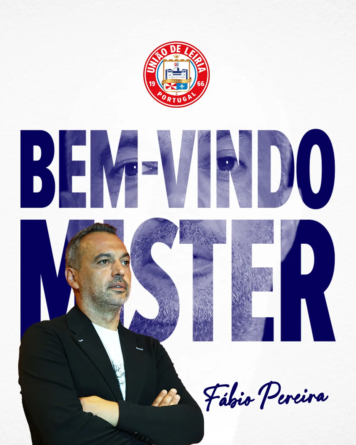 Imagem de contexto do artigo Oficial: União de Leiria anuncia Fábio Pereira como novo treinador