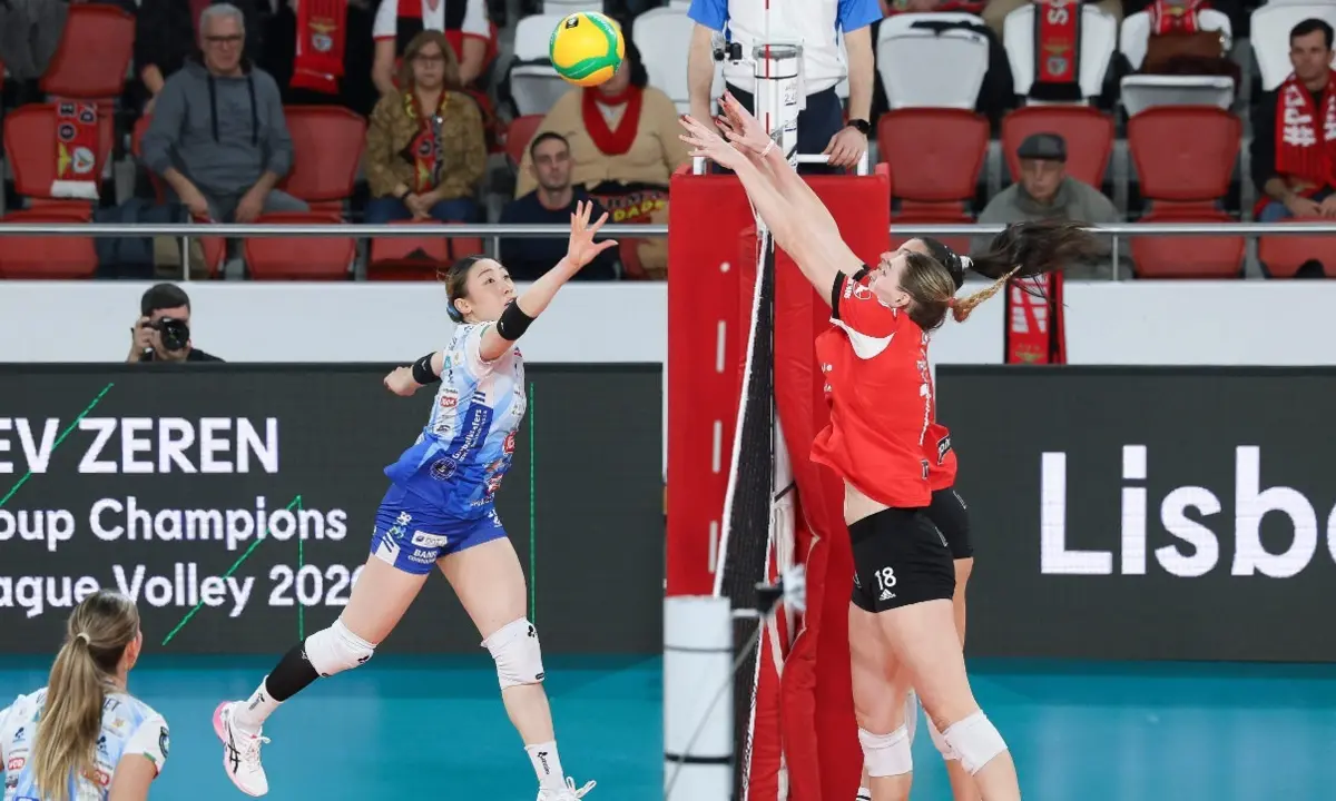 Imagem de contexto do artigo Benfica soma segunda derrota na Liga dos Campeões feminina de voleibol