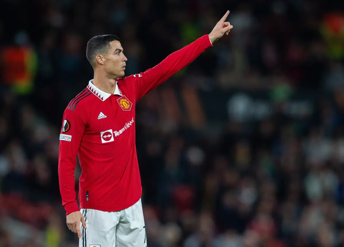 Cristiano Ronaldo com a camisola do Manchester United (Créditos: EPA)