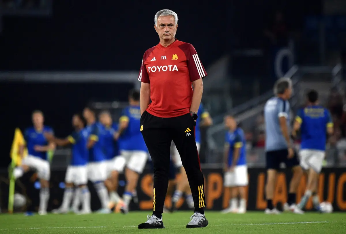 Imagem de contexto do artigo José Mourinho comenta expulsão na Serie A: “Há dois pesos e duas medidas contra mim”