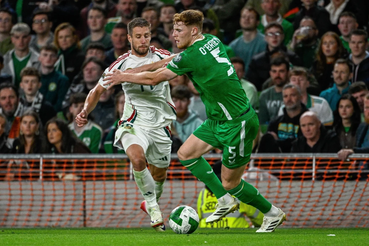 Empate entre Irlanda e Hungria (Créditos: EPA)