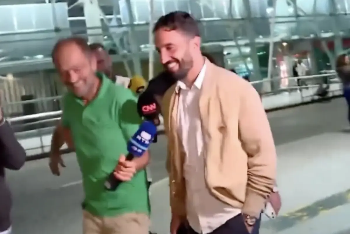 Imagem de contexto do artigo Rúben Amorim chegou de madrugada a Lisboa: "Até sábado"