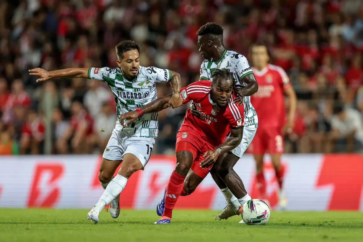 Renato Sanches no Moreirense-Benfica