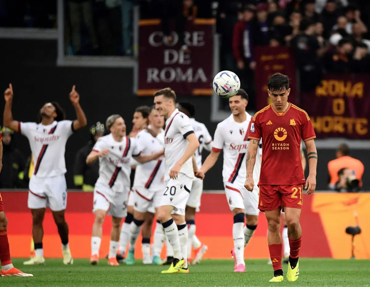 Roma-Bolonha (Filippo MONTEFORTE/AFP)