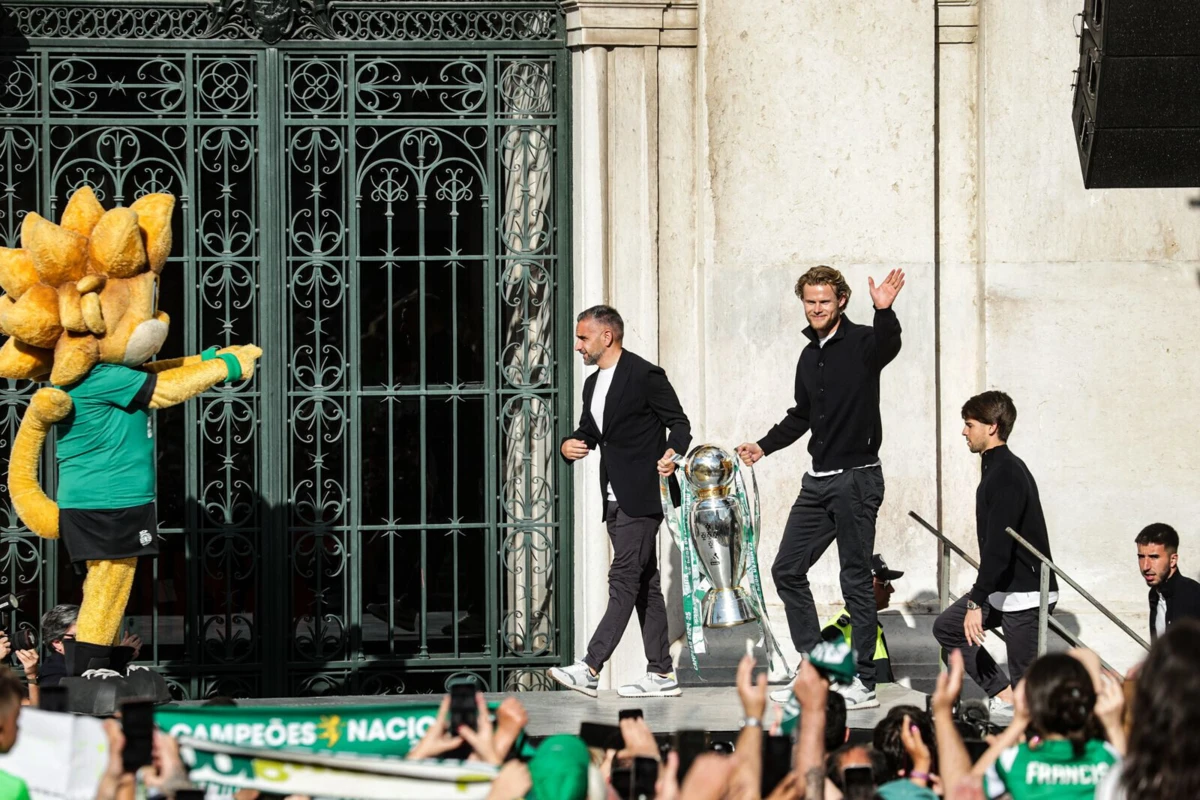 Rui Borges e Hjulmand (Créditos: Mário Vasa)