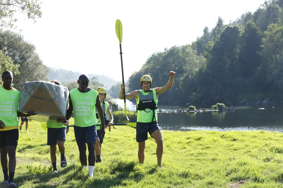 Imagem de contexto do artigo Gil Vicente reforça espírito de grupo com atividade radical