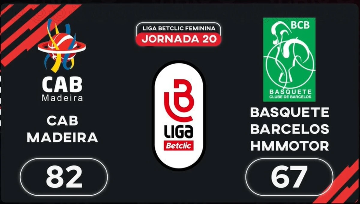 Imagem de contexto do artigo Liga Betclic Feminina: o resumo do CAB Madeira-Barcelos