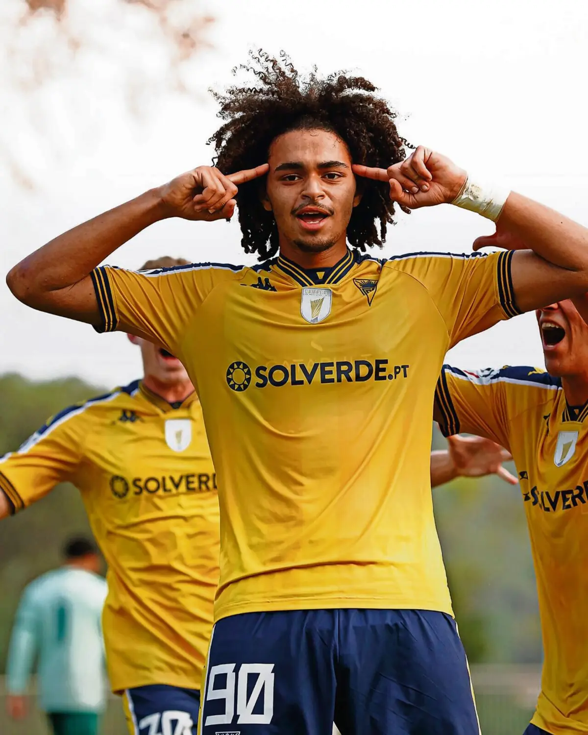 Imagem de contexto do artigo O sonho do médio que adora tocar violino: "Quando me disseram que ia entrar..."