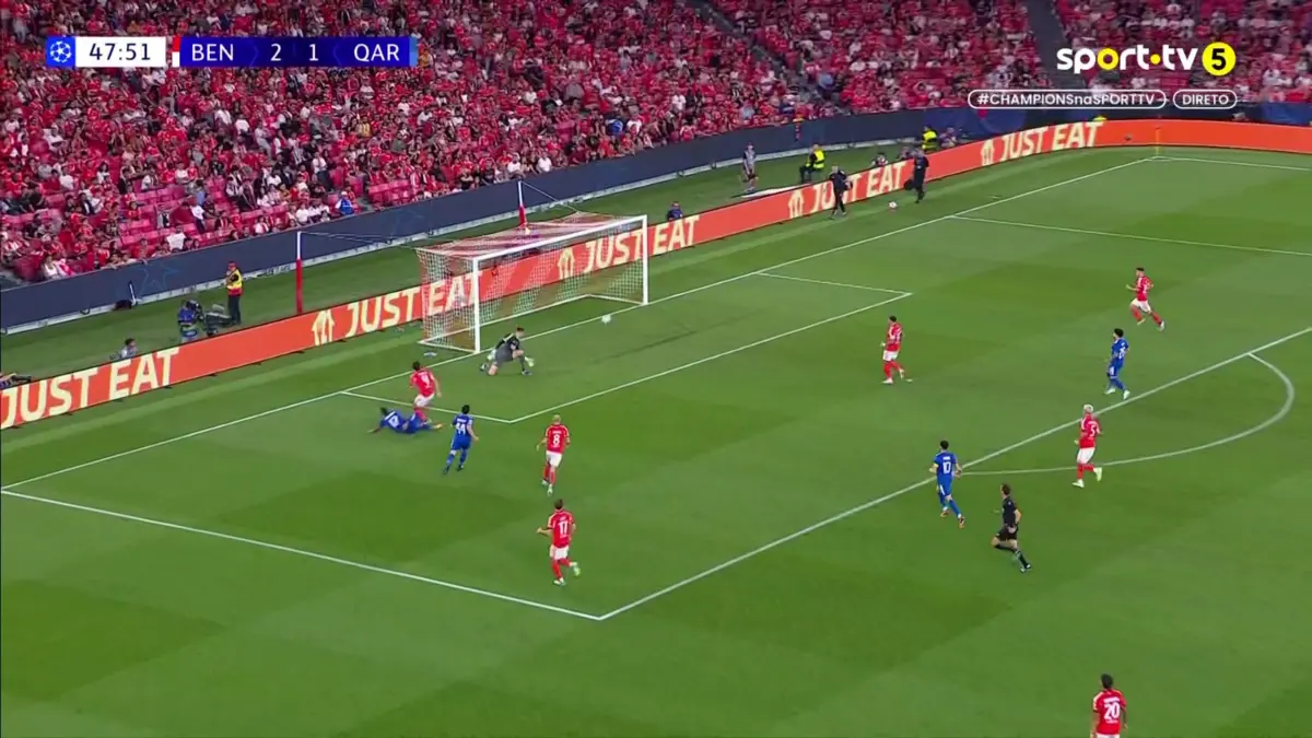 Imagem de contexto do artigo Ex-Portimonense faz empate no Benfica-Qarabag. Veja o golo