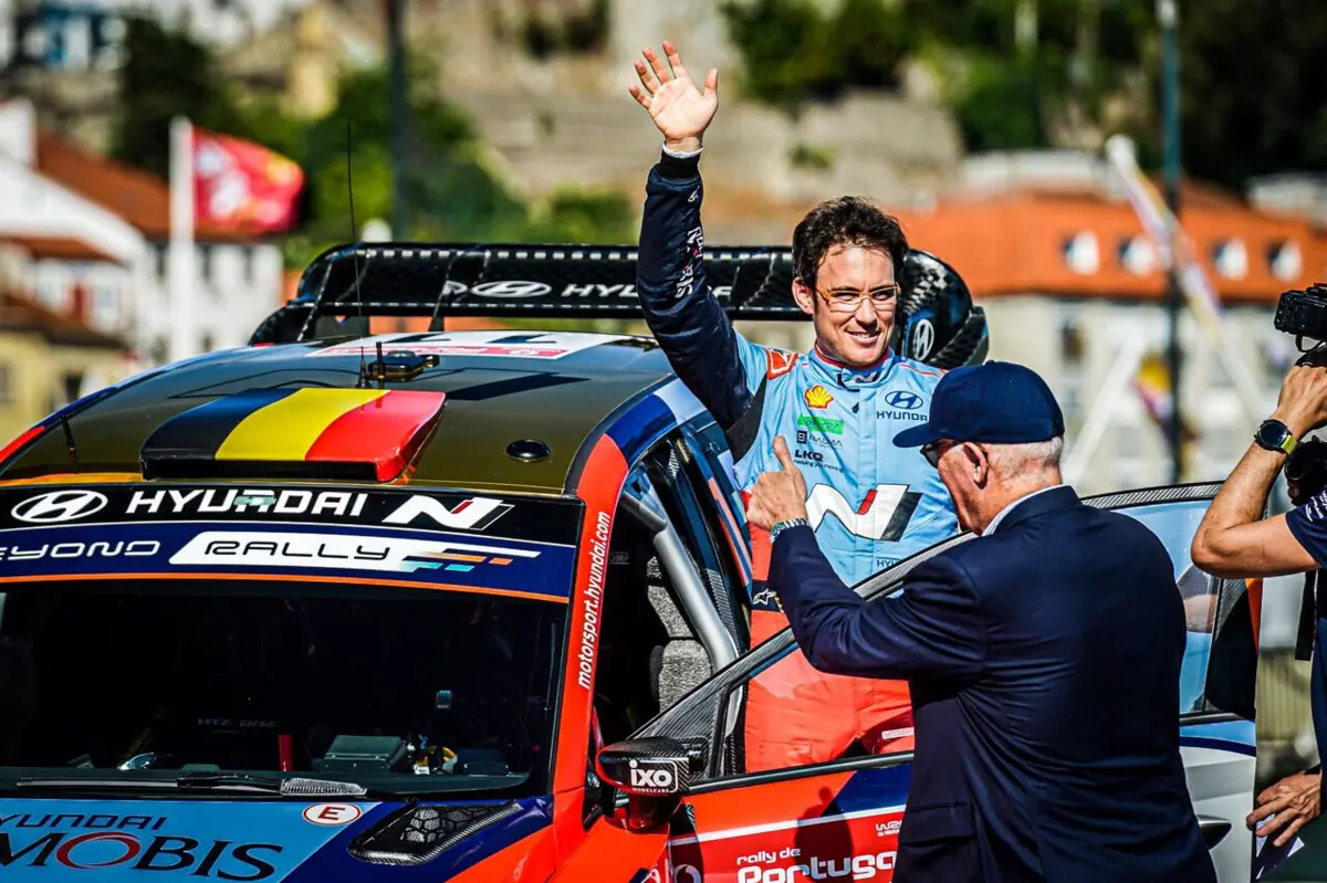 Imagem de contexto do artigo Neuville a fundo na Figueira da Foz é o primeiro líder do Rali de Portugal