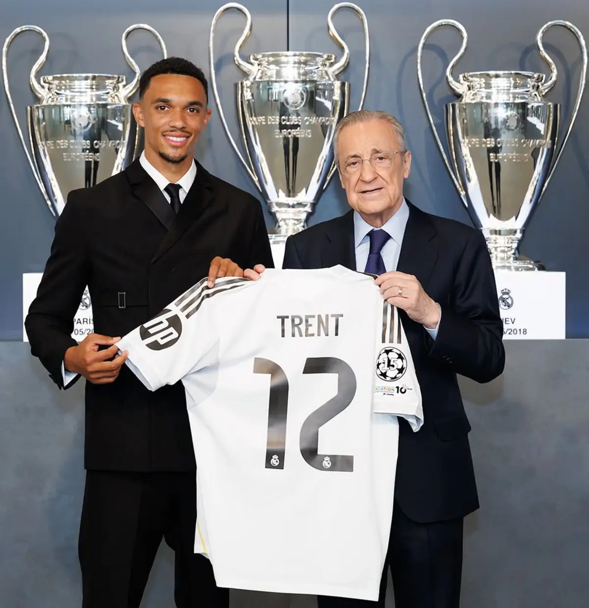 Trent Alexander-Arnold foi oficializado no Real Madrid (créditos: Real Madrid/Instagram)