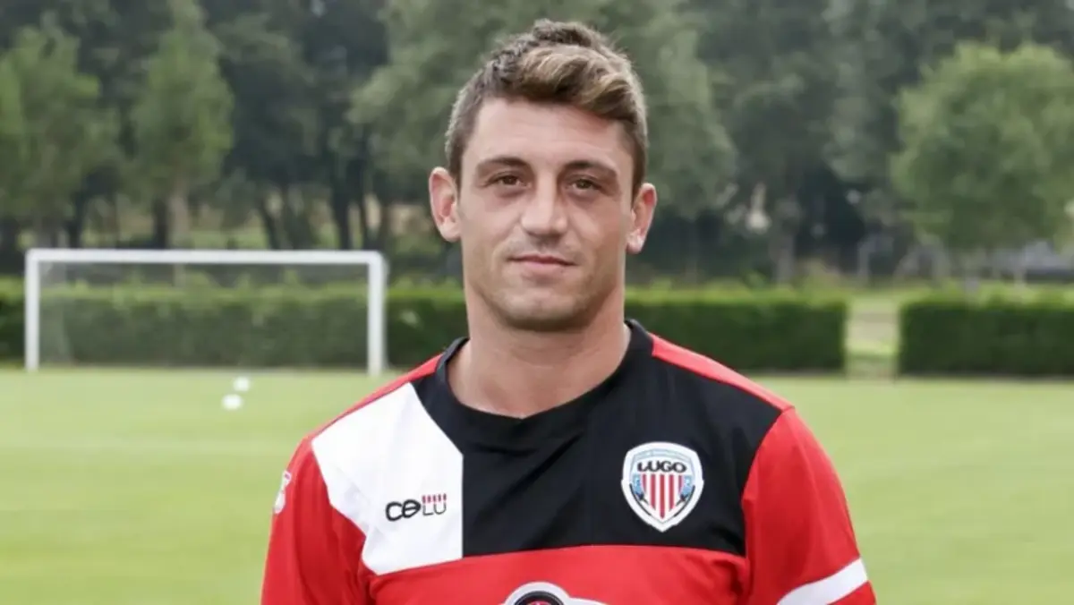 Jonathan Valle quando representava o Lugo