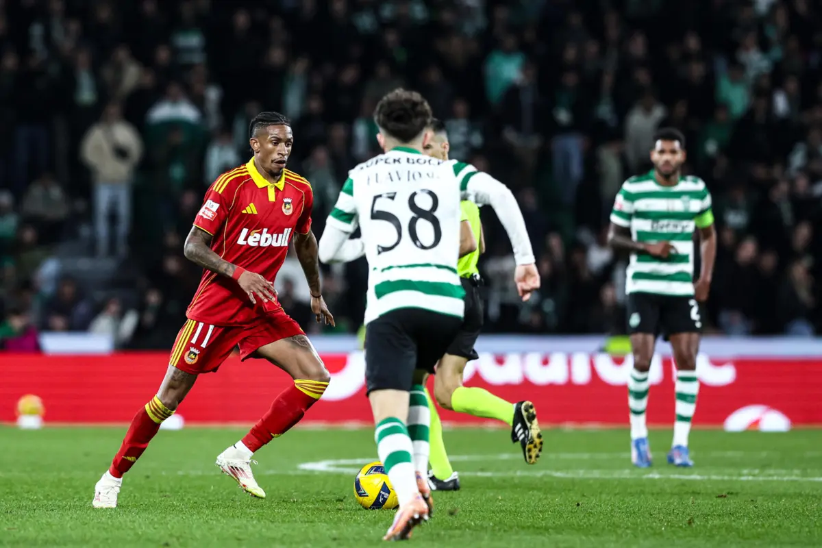 André Luiz defrontou o Sporting na domingo, em Alvalade