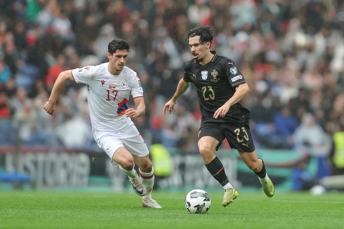 Vitinha no Portugal-Arménia