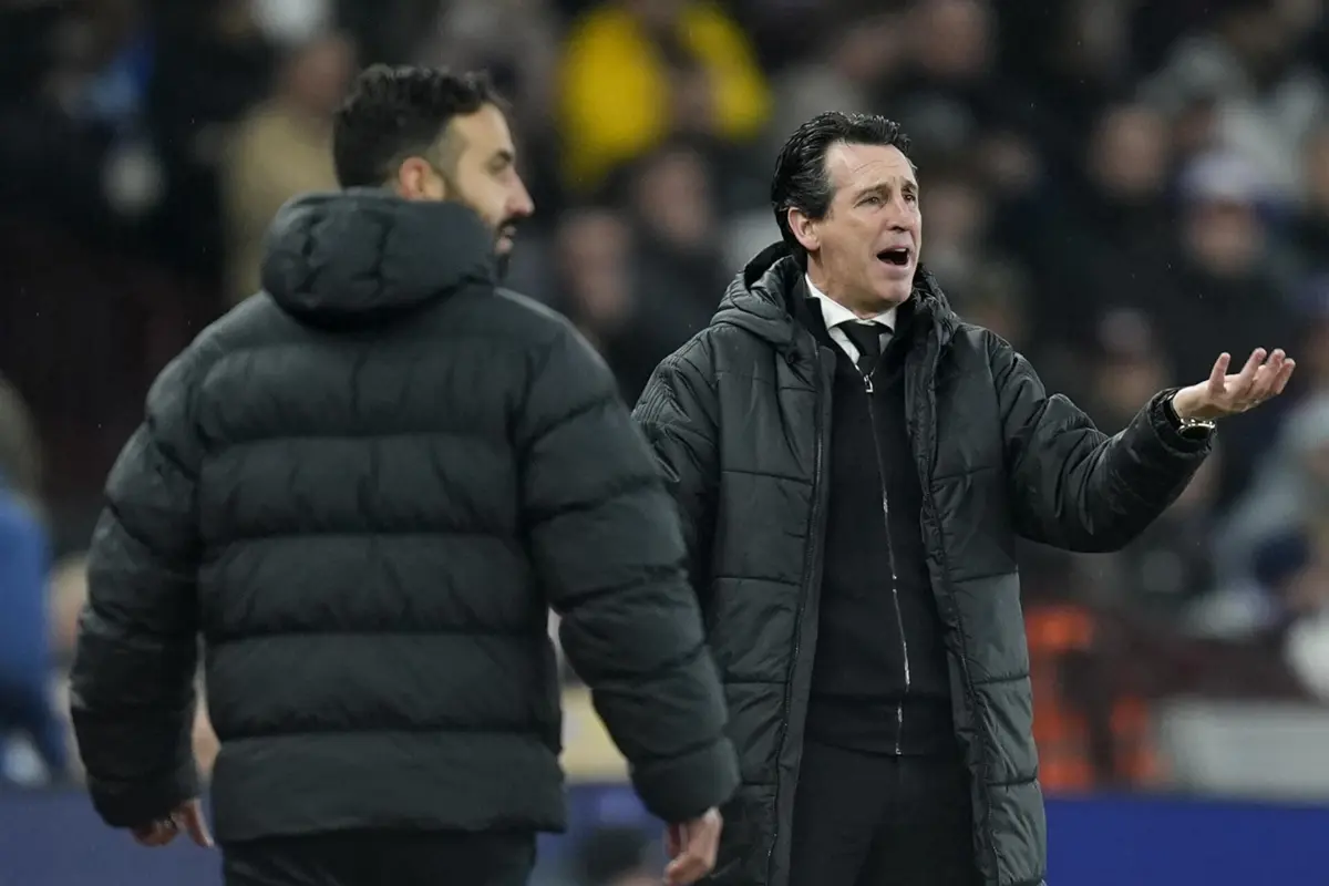 Rúben Amorim e Unai Emery