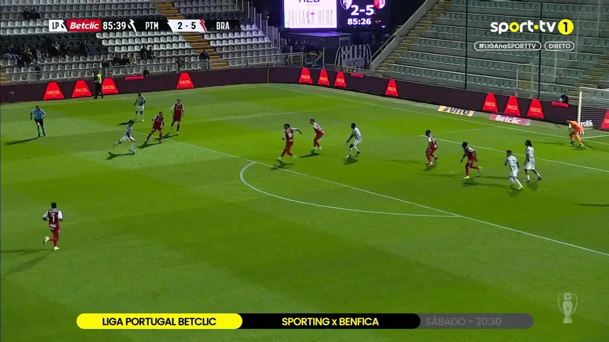Imagem de contexto do artigo Golaço de Fukui estabelece resultado final no Portimonense-Braga. Ora veja