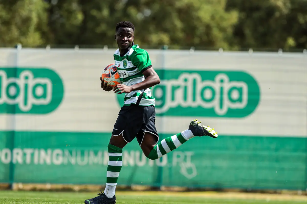 Quenda é uma promessa do Sporting (Créditos: Mário Vasa/Global Imagens)