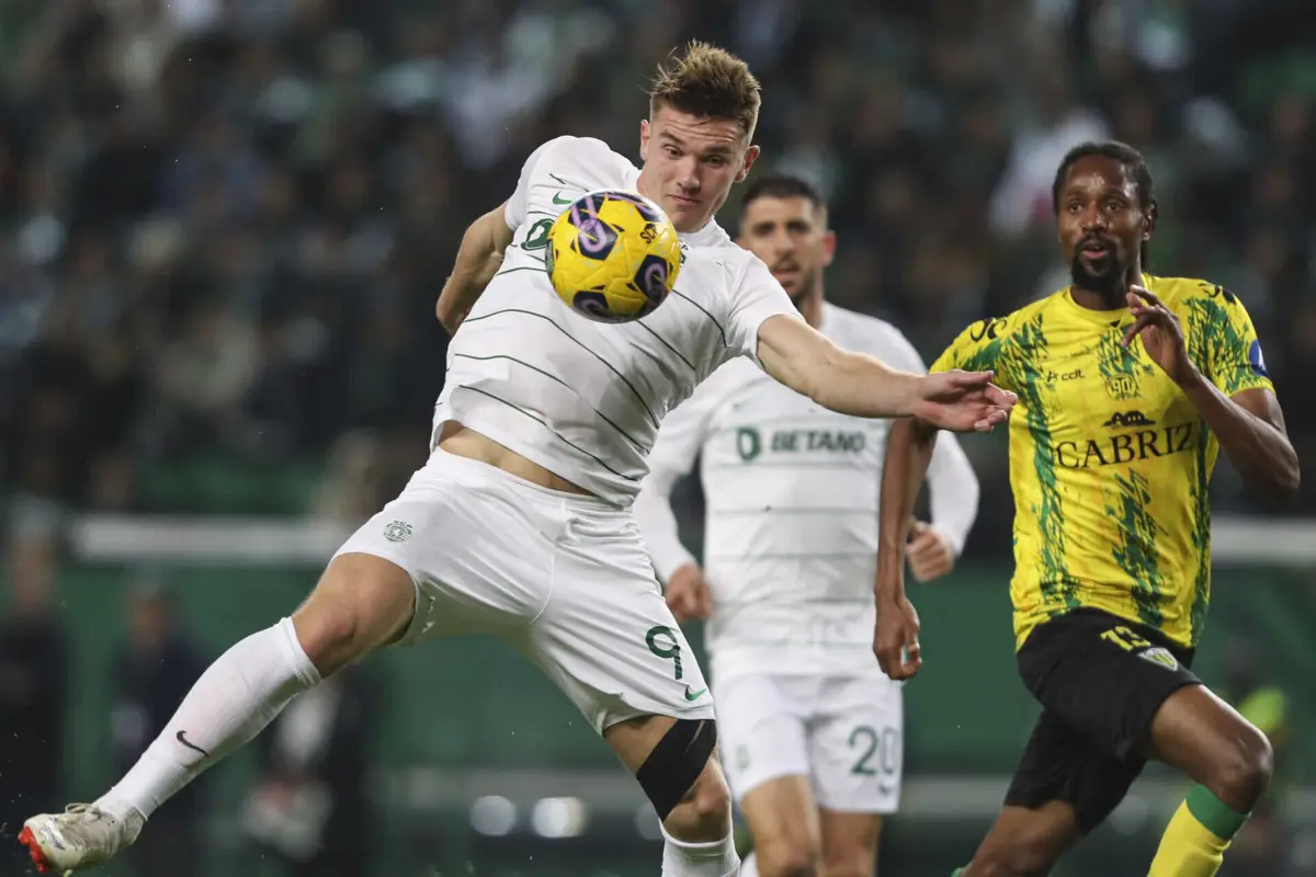 Gyökeres (créditos: Pedro Rocha / Global Imagens )