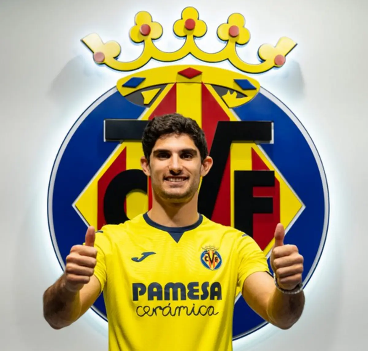 Imagem de contexto do artigo Gonçalo Guedes apresentado no Villarreal: "Estou habituado a ter responsabilidade"
