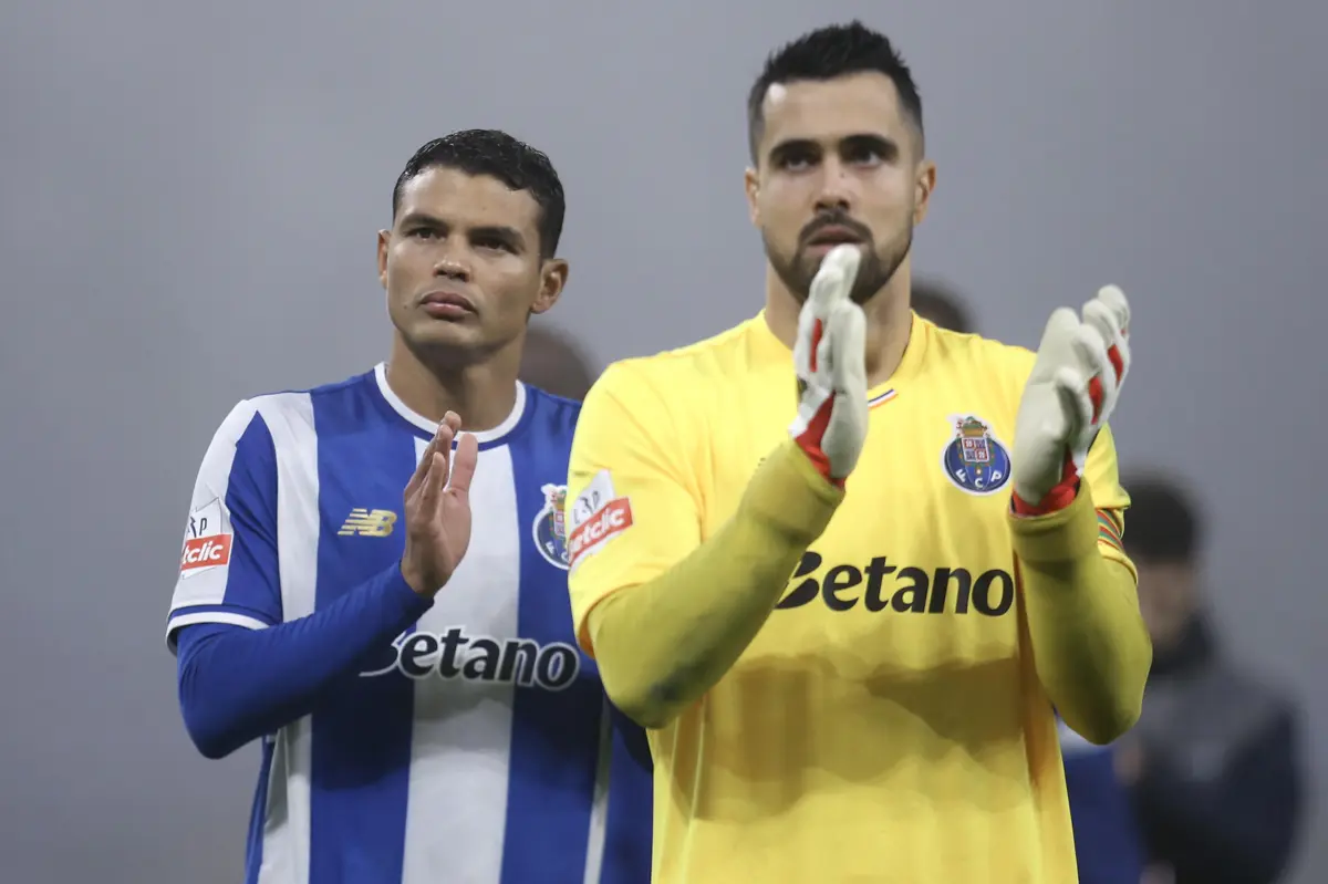 Diogo Costa e Thiago Silva