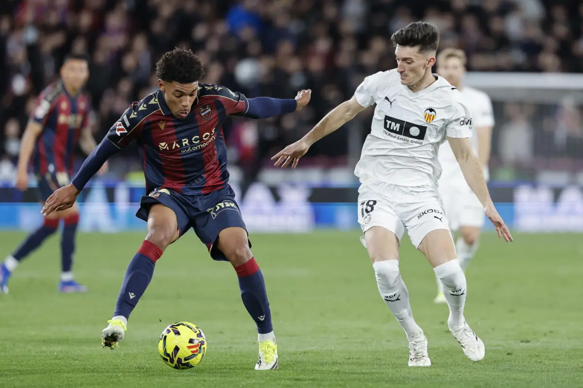 Levante perdeu por 2-0