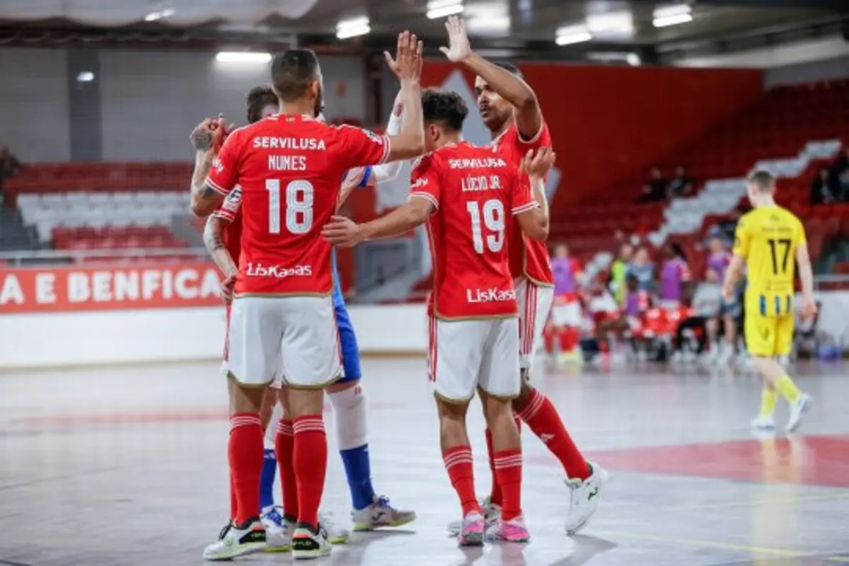 Imagem de contexto do artigo Futsal: Benfica goleia Braga a fechar a fase regular da Liga Placard