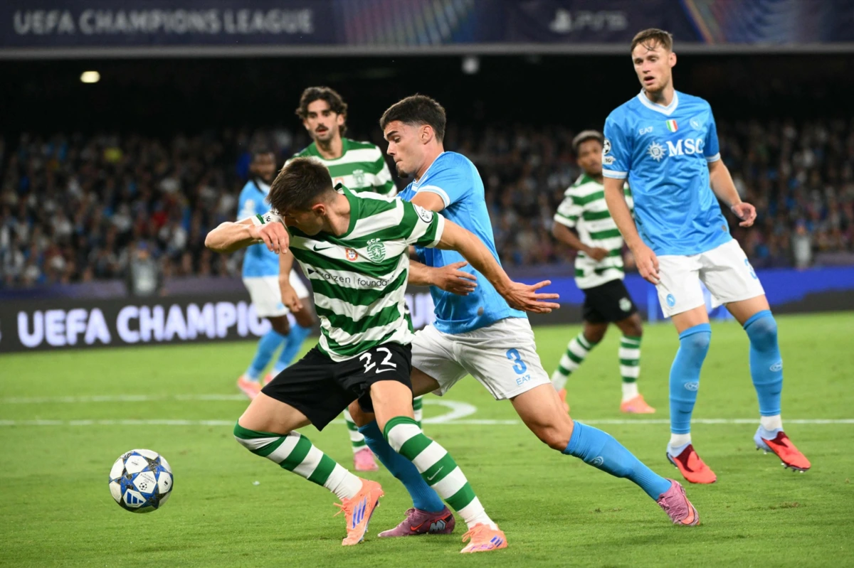 Fresneda na Champions contra o Nápoles