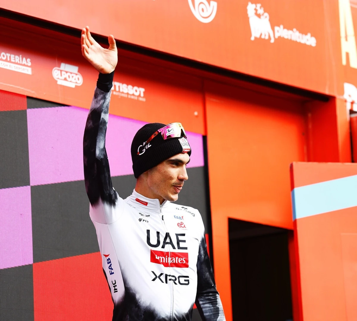 Juan Ayuso (Créditos: UAE Team Emirates XRG)