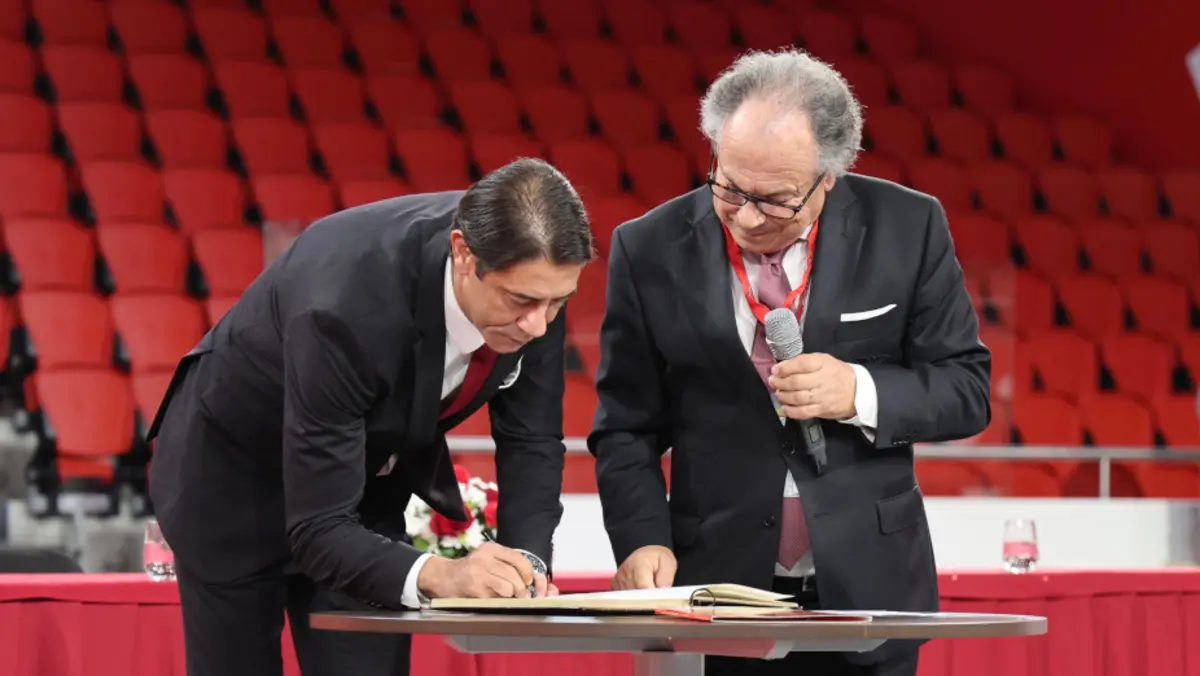 Rui Costa na tomada de posse