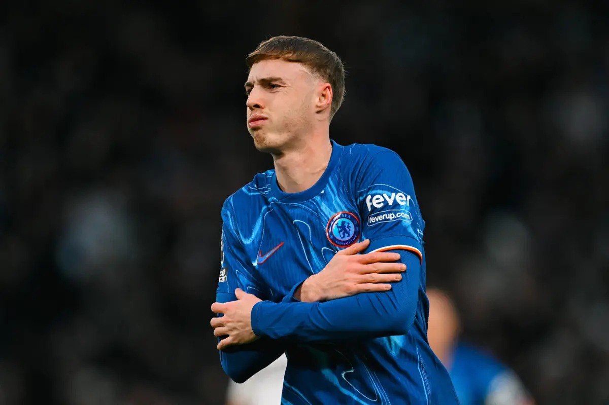 Imagem de contexto do artigo O golo de Cole Palmer no Chelsea-Fulham que serviu para bater marca de Jimmy Floyd Hasselbaink