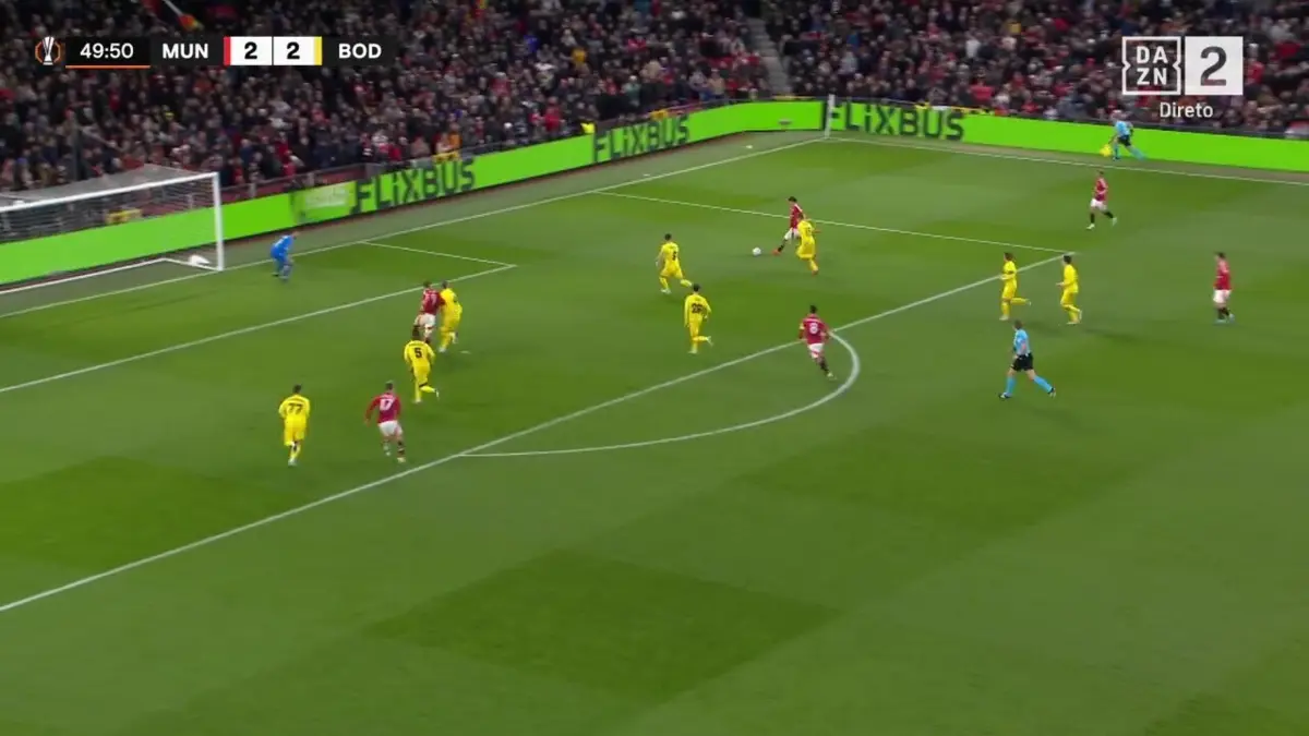 Imagem de contexto do artigo Manchester United volta para a frente contra o Bodo/Glimt com bis de Hojlund. Ora veja