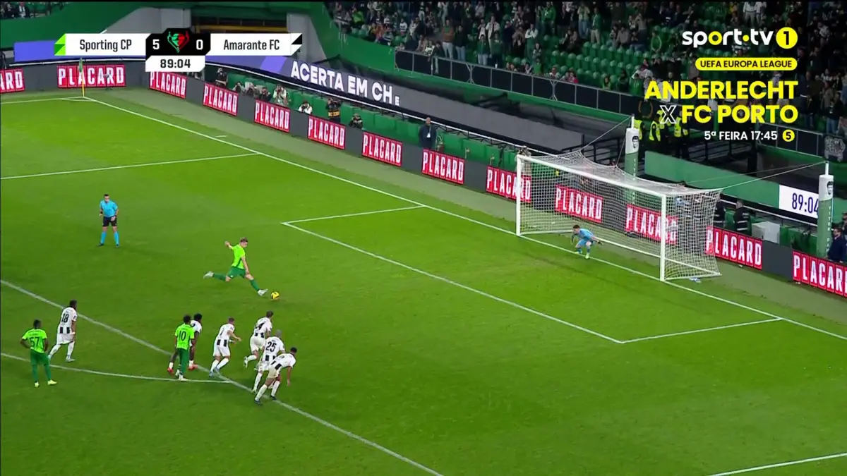 Imagem de contexto do artigo Gyokeres entra e vai a tempo de marcar no Sporting-Amarante. Veja o golo