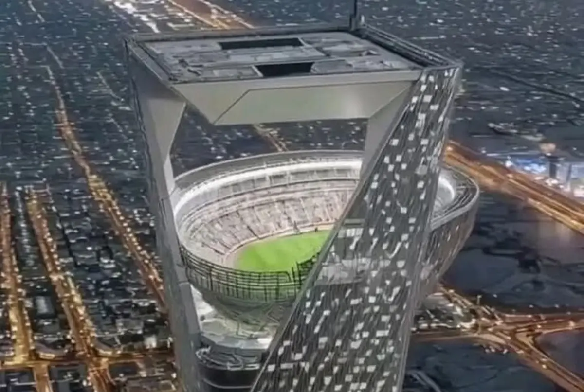 Imagem de contexto do artigo Estádio no topo de um arranha-céus? Na Arábia Saudita vai acontecer. Veja aqui
