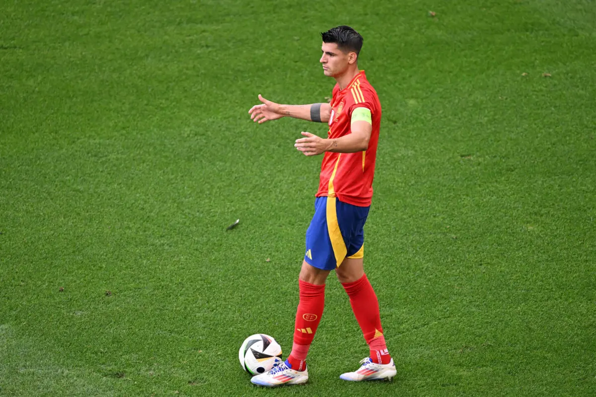 Álvaro Morata (Créditos: AFP)