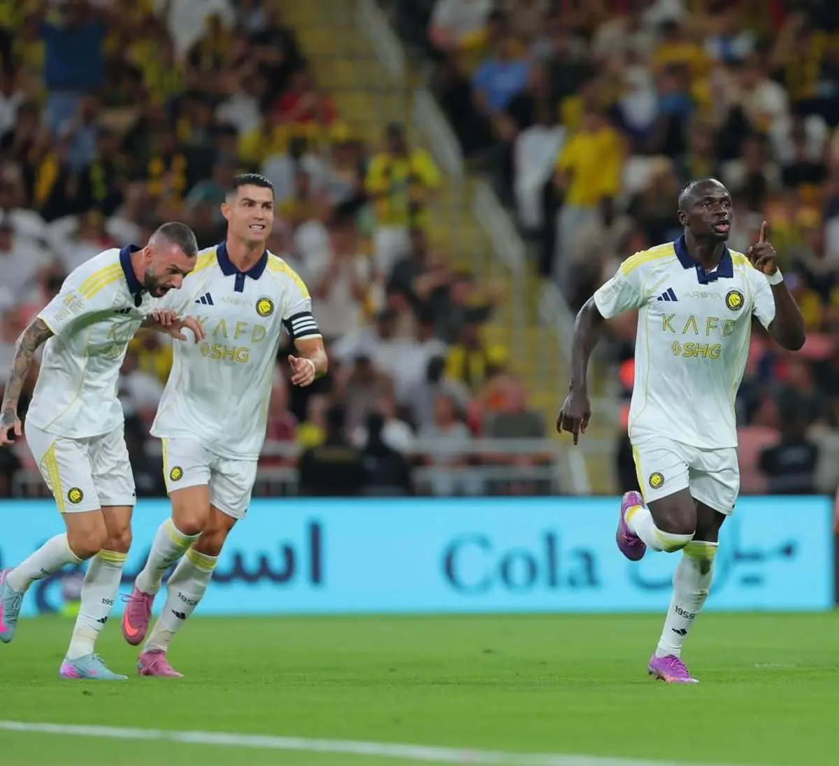 Brozovic, Cristiano Ronaldo e Sadio Mané