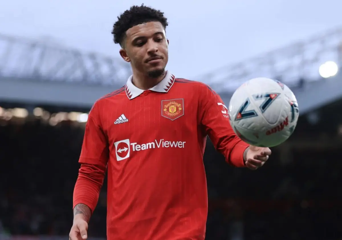 Jadon Sancho está a cumprir a terceira época em Old Trafford