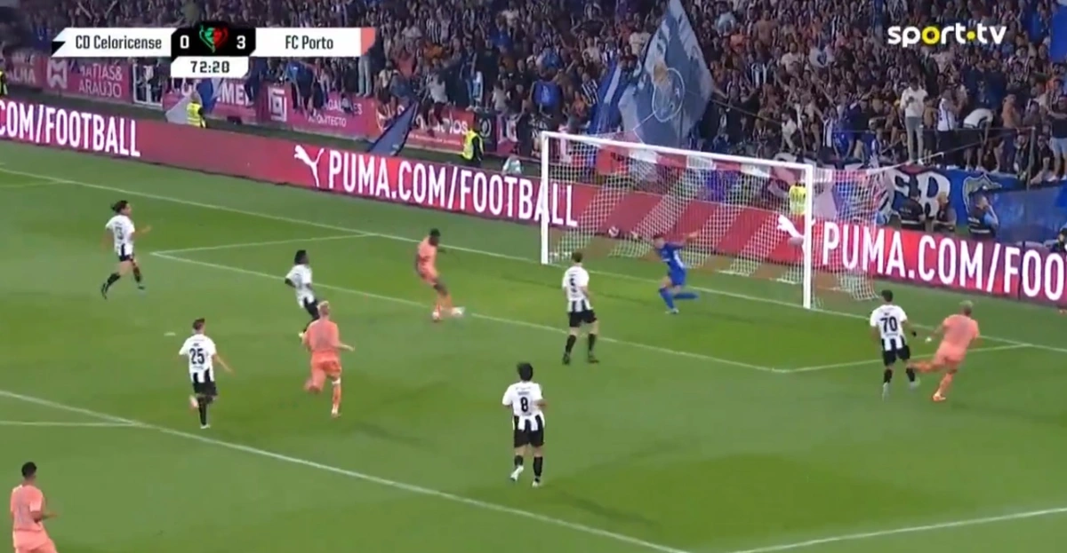 Imagem de contexto do artigo Samu faz "hat-trick" em 11 minutos ao Celoricense. Veja os golos