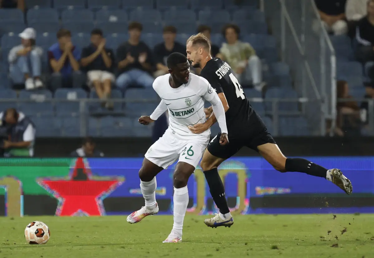 Diomande, agora lesionado, marcou um dos golos na vitória na Áustria (Créditos: AFP)