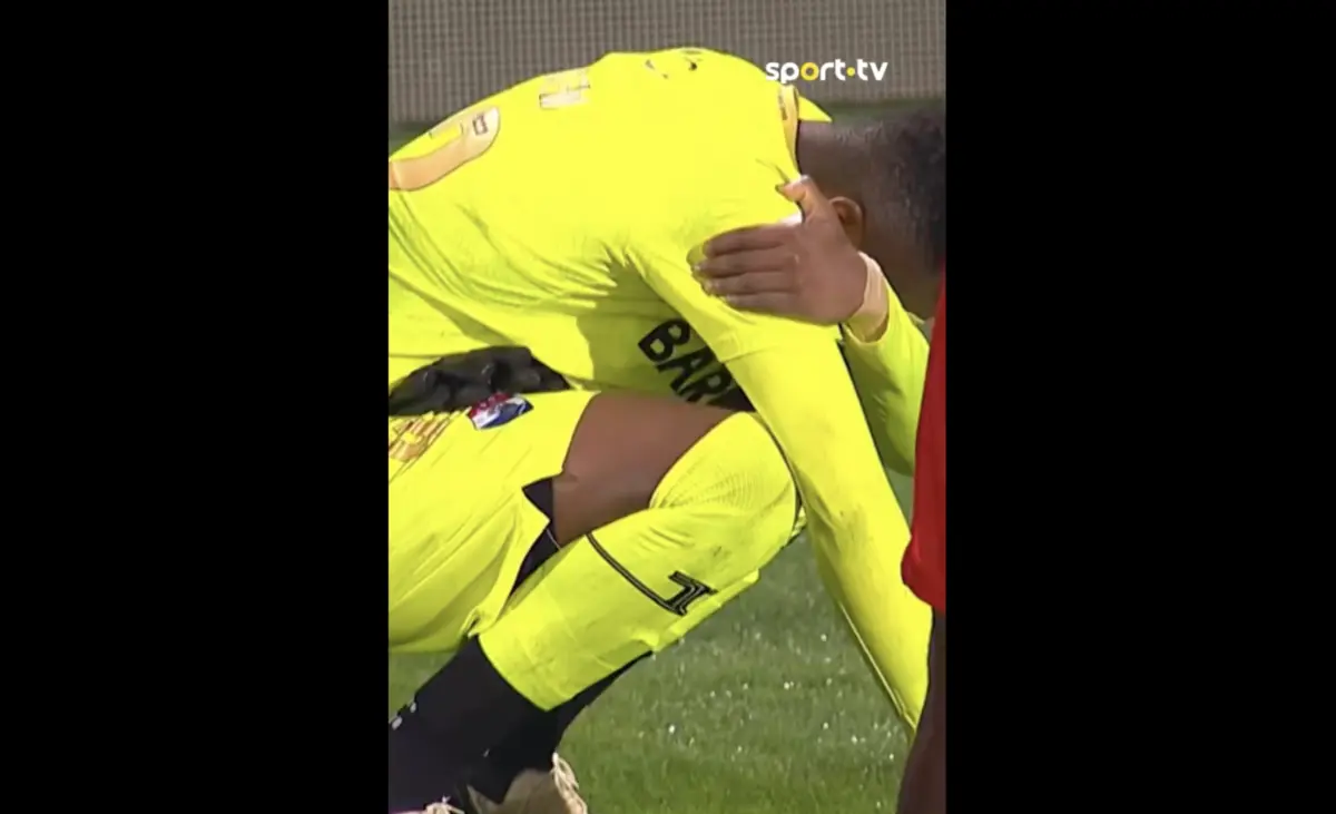 Imagem de contexto do artigo Andrew acabou Gil Vicente-Sporting em lágrimas no relvado devido à morte da mãe