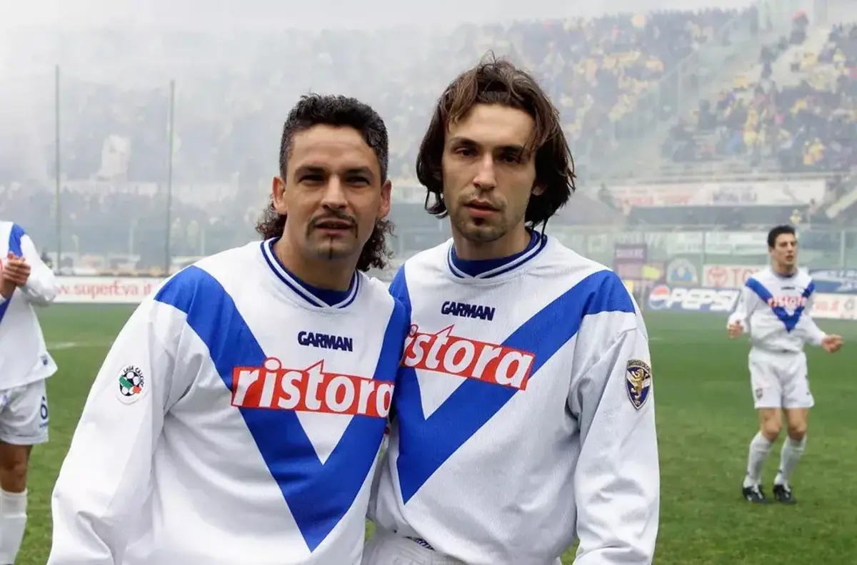 Baggio e Pirlo