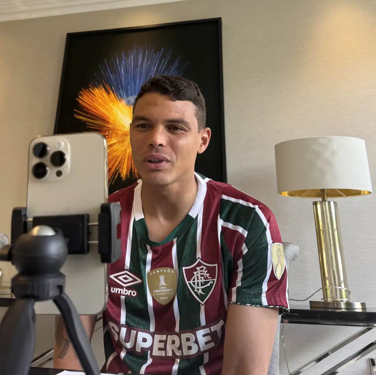 Thiago Silva (Créditos: Fluminense FC)