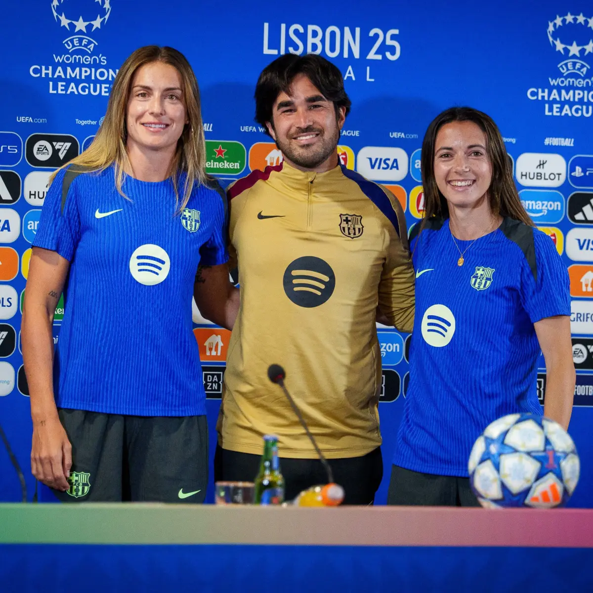 Imagem de contexto do artigo Barcelona na final da Champions feminina: "Pode ser normal que nos apontem favoritismo..."