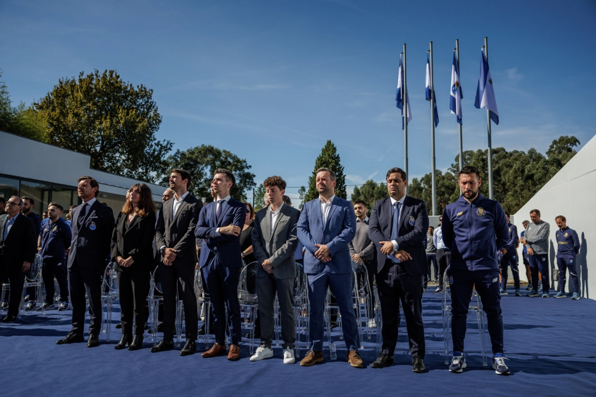 Imagem de contexto do artigo As imagens da cerimónia: centro de treinos do FC Porto tem agora o nome de Jorge Costa