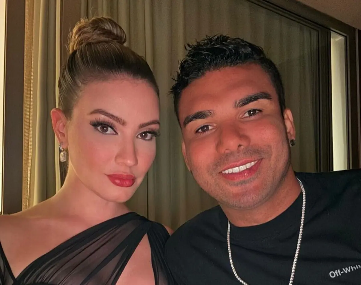 Anna Mariana e Casemiro (créditos: Instagram/annamarianacasemiro)