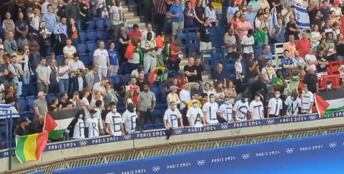 Imagem de contexto do artigo Protestos contra Israel e tentativas de agressão na estreia em Paris'2024