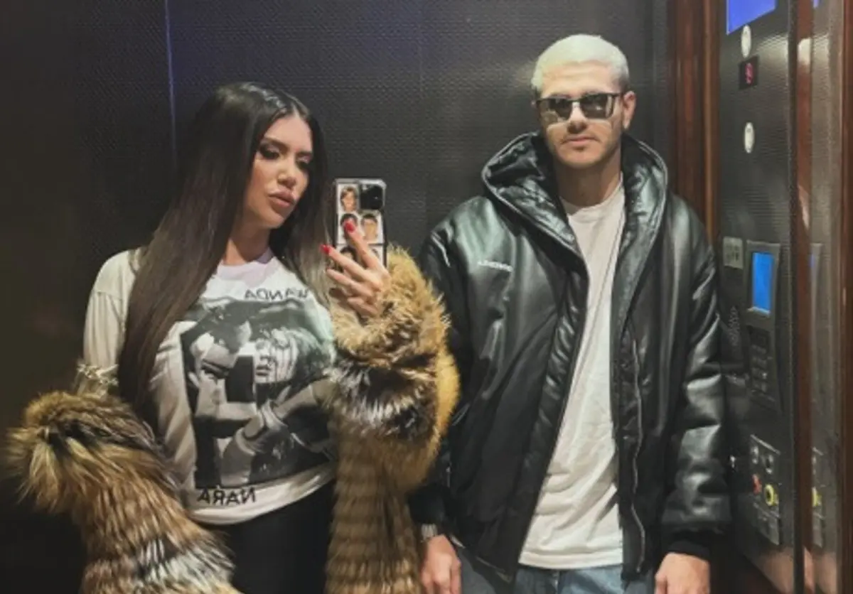 Wanda Nara e Icardi quando eram casados (créditos: Instagram)